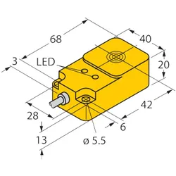 Turck Sensor BI15U-Q20-AN6X2