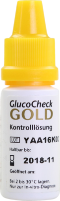Aktivmed GmbH GLUCOCHECK GOLD Kontrolllösung niedrig 4 ml 11864927
