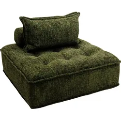 KARE DESIGN Sofa 1-Sitzer Portofino 70515 Stoff Grün