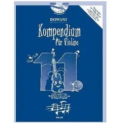 Kompendium für Violine Band 11 (+2 CD/'s) für 2 Violinen (Schüler und Lehrer), Fachbücher