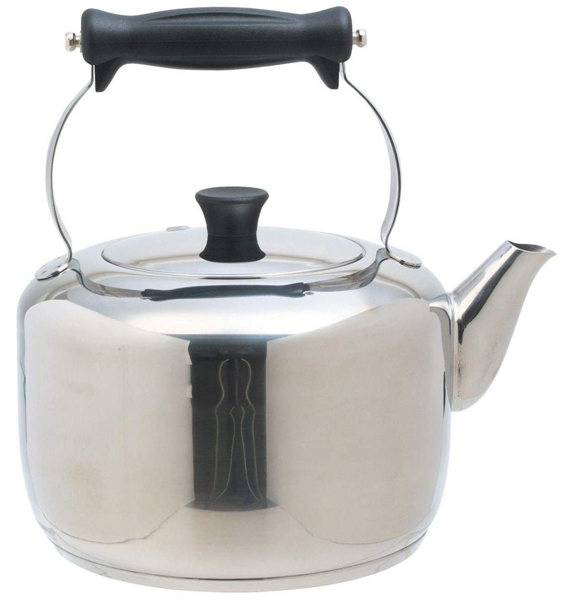 KitchenCraft Kitchen MasterClass roestvrijstalen waterkoker, 2 liter