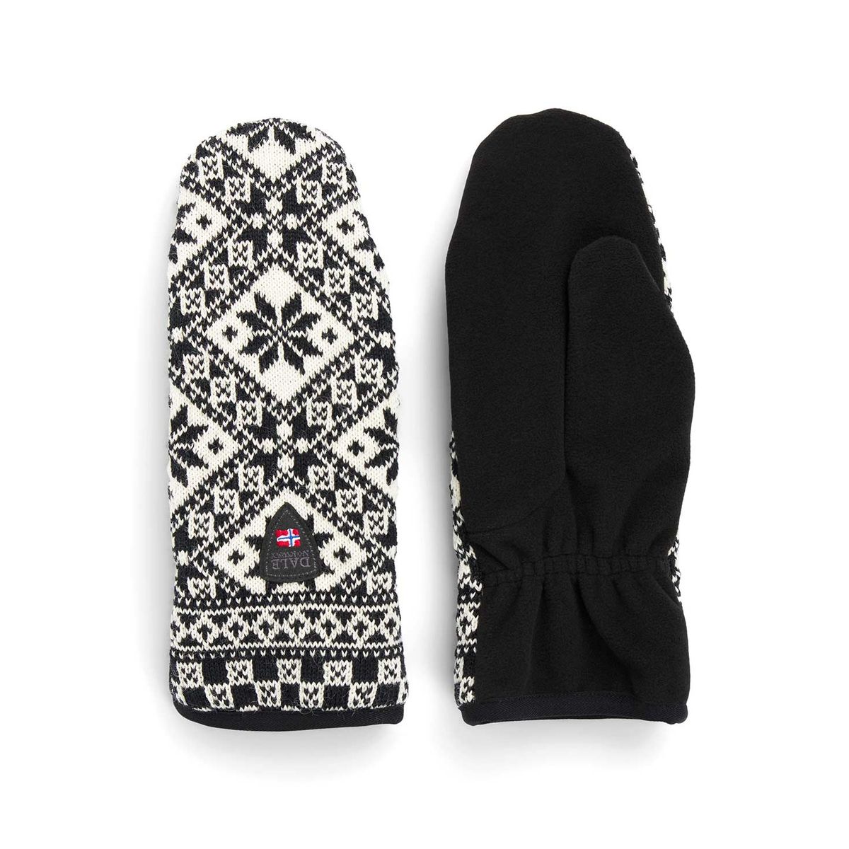 Dale of Norway Bjorøy Polar Mittens black offwhite (F01) L 25071-F01-L