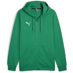 PUMA teamGOAL Casuals Kapuzenjacke Herren 05 - sport green/puma white M
