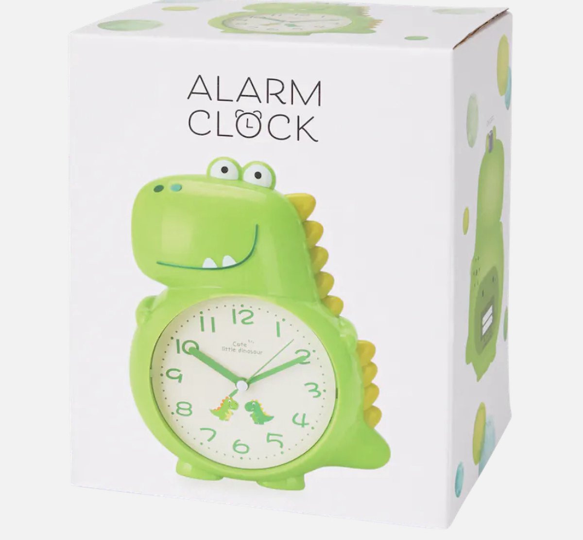 Groene Dino Alarmklok voor kinderen