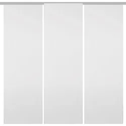 Bestgoodies Flächenvorhang Ellen 3er Pack - Hellgrau