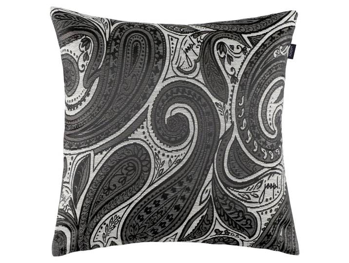 Joop! Kissenbezug, Grau, Hellgrau, Textil, Paisley, 40x40 cm, hochwertige Qualität, Heimtextilien, Wohntextilien, Kissenbezug