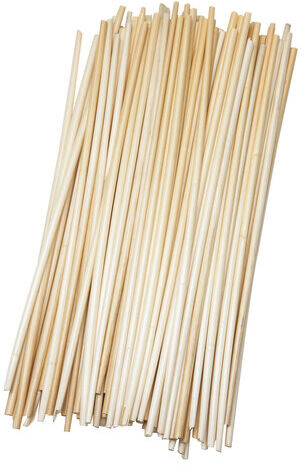 Bastel-Strohhalme, natur, 22 cm, 100 Stück
