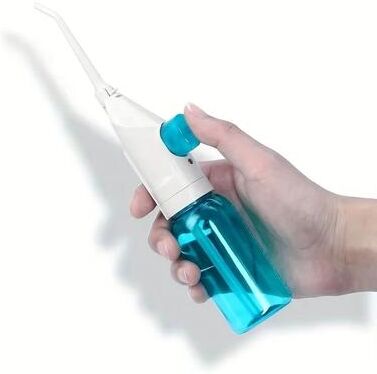 Inspired Finds AquaClean Portable High Pressure Oral Irrigator For Deep Dental Care blue