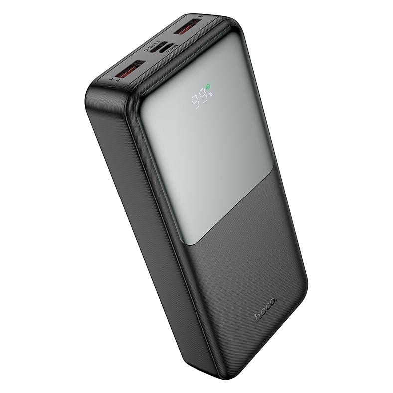 Hoco Power bank J136A Sirui 22.5W+PD20W fully compatible power bank(20000mAh) Black (20000 mAh, 22.50 W, 74 Wh) (53799448)