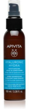Apivita Hyaluronic Hydra Leave In Conditioner condicionador sem enxaguar com efeito hidratante 100 ml. Hyaluronic Hydra Leave In Conditioner