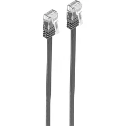 SHVP SP712-SLS - Cat.6 Flachkabel U/UTP, slim,  schwarz, 2 m