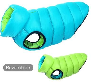 Uplift Picks WinterShield Reversible Waterproof Dog Jacket With Thermal Layers green xl (70)