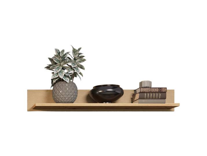 Landscape Wandboard, Eiche Artisan, Holzwerkstoff, 150x22x24 cm, Wohnzimmer, Wohnwand, Wohnwand- Serien
