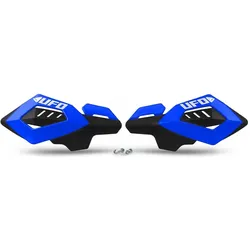 UFO, Motorrad Zubehör, HANDSCHUTZ (LENKER) BLAU (MIT 22-MM-HALTERUNGEN)
