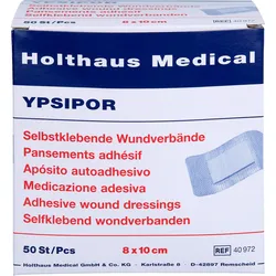 Wundverband Steril Ypsipor 8x10cm 50 ST