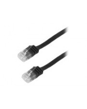 Helos ultra flaches Patchkabel U/FTP Cat 6a blau 10.0m Netzwerk CAT m Blau (205243)