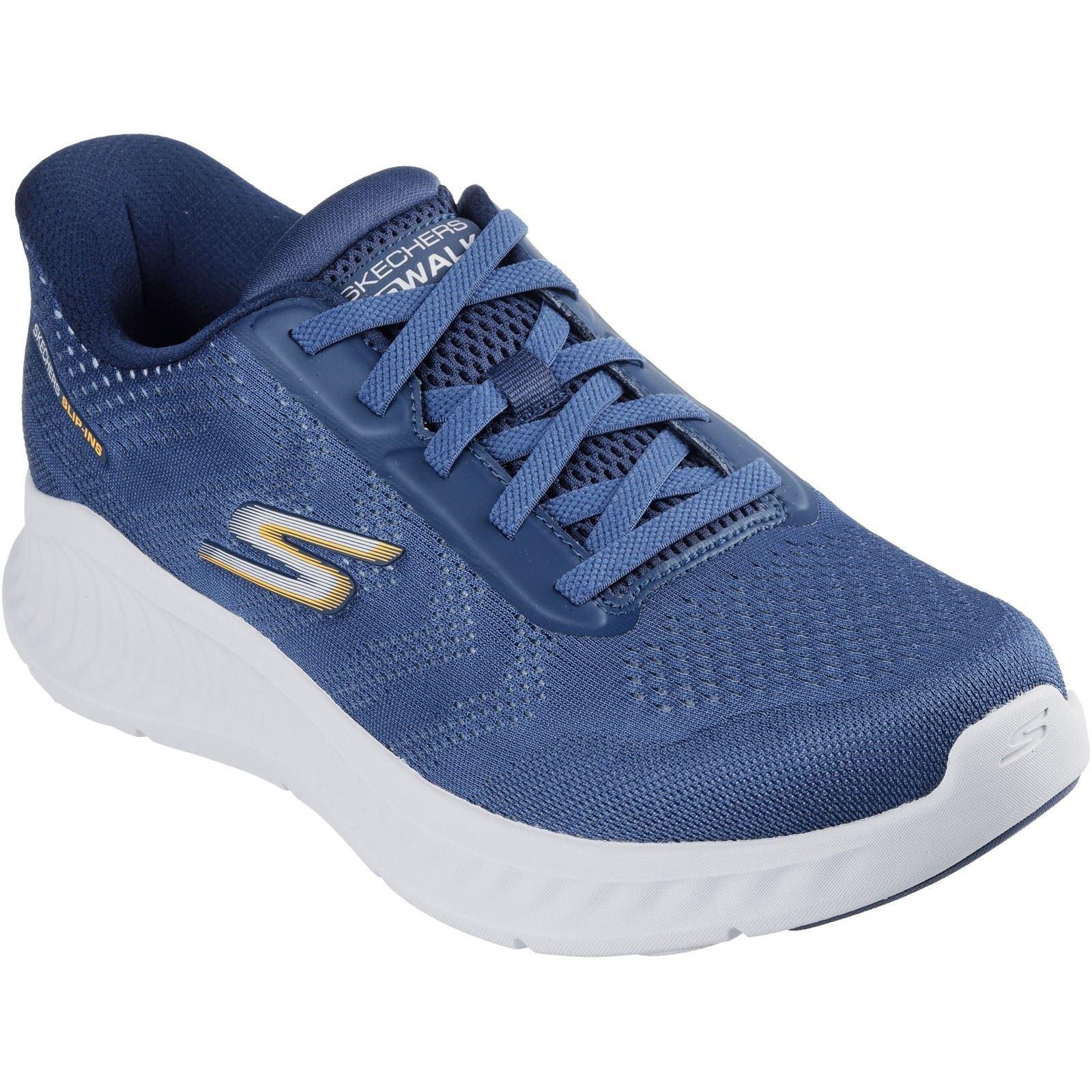 Skechers GO WALK NOW Payton Textil Herren Sneakers Navy