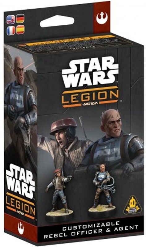 Atomic Star Wars Legion : Rebel Commander & Operative
