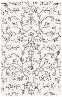 SAFAVIEH Handmade Fifth Avenue Yuki Floral New Zealand Wool Rug