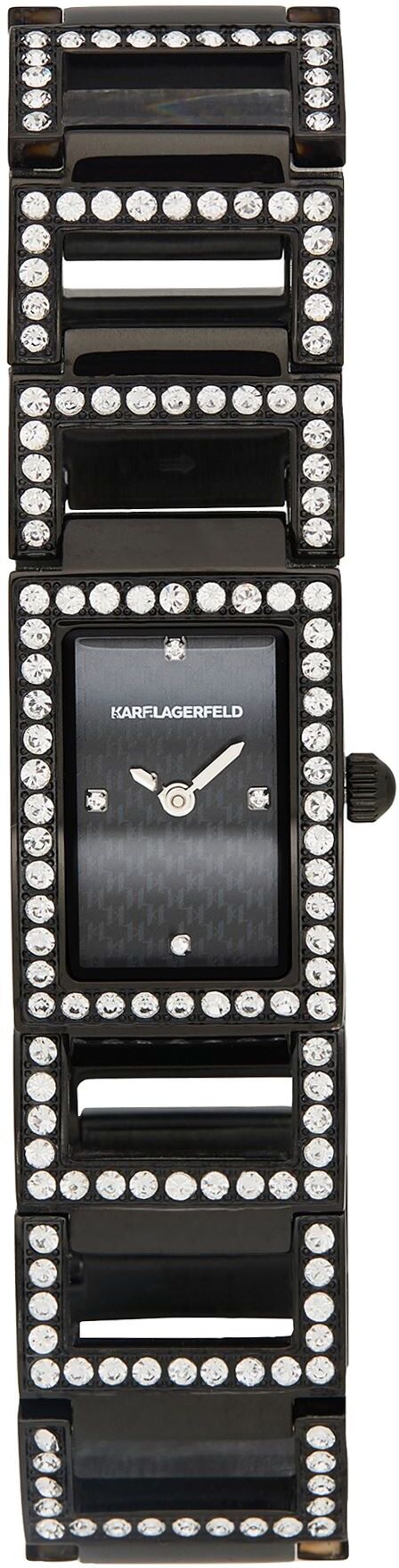Lagerfeld Reloj de pulsera Mujer Negro -- Mujer