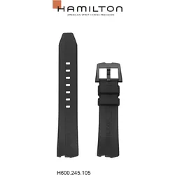Hamilton - Ventura Band-set Kautschuk-schwarz H690.245.105 - schwarz