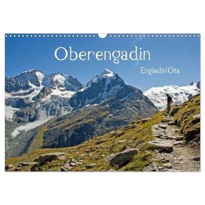 Oberengadin (Wandkalender 2027 DIN A3 quer), CALVENDO Monatskalender