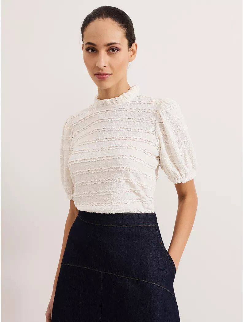Phase Eight - Top, für Damen, Creme, Größe 42