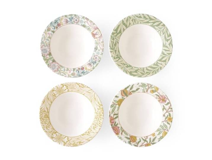 Spode Pastateller Morris & Co. 4er Set - 26cm