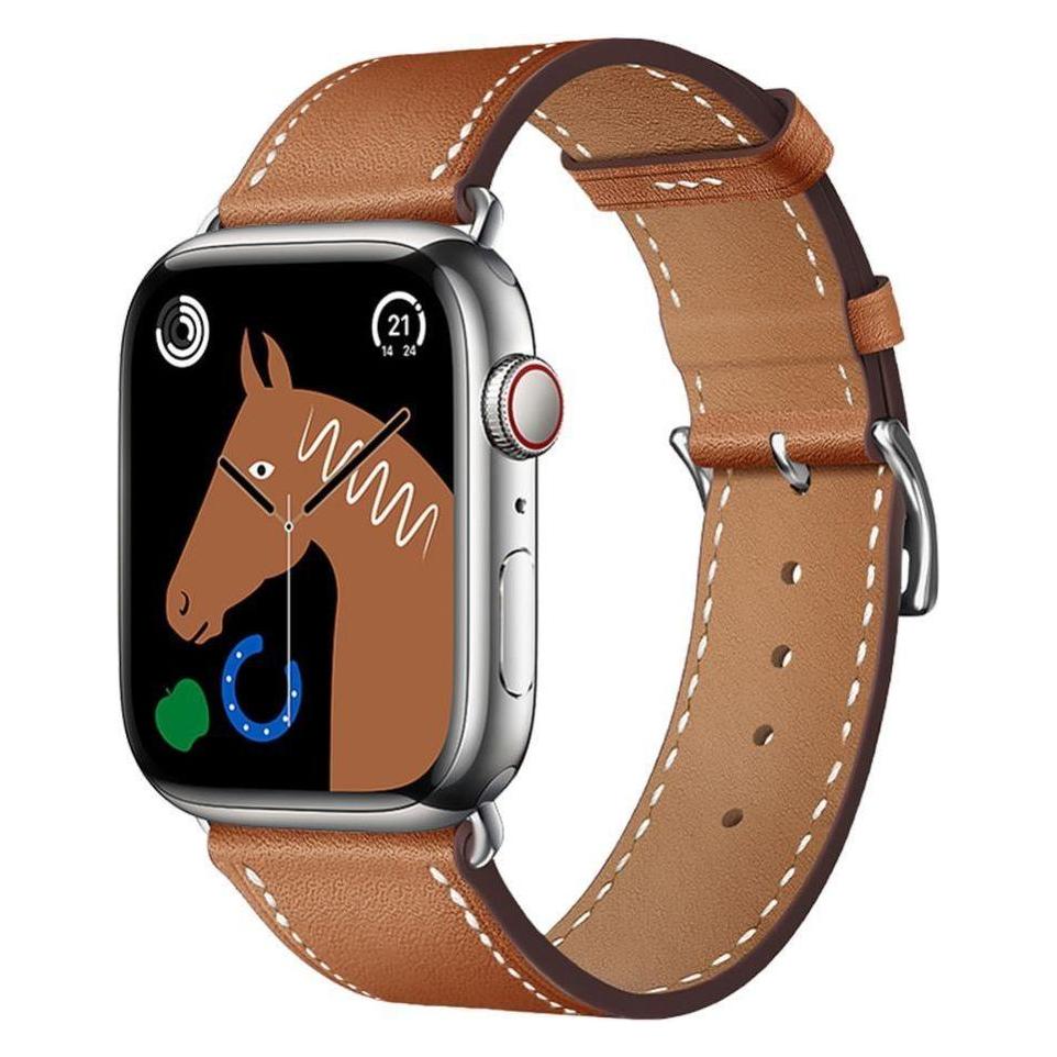 Forcell Strap F-DESIGN FA20 magnetic eco leather strap for APPLE Watch 38 / 40 / 41 mm brown (Eco-leather) (59423450)