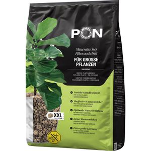 Lechuza Pflanzsubstrat XXL-PON 14049, 25 Liter, für große Pflanzen, mit Dünger