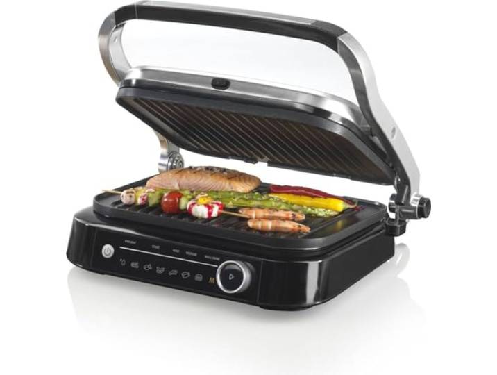 Gorenje Kontaktgrill GCG2100s - schwarz/Silber