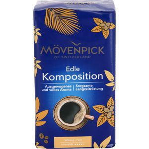 Mövenpick Kaffee Edle Komposition, gemahlener Kaffee, Arabica & Robusta, 500 g