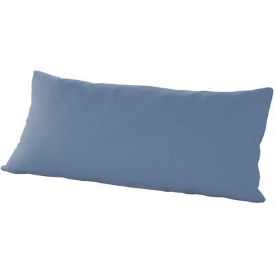 Kissenbezug PRIMERA "Primera Mako-Feinjersey Kissenbezug im Doppelpack", blau, B:40cm L:80cm, Feinjersey, Obermaterial: 100% Baumwolle, Kissenbezüge, Kissenbezug, In vielen Uni-Tönen