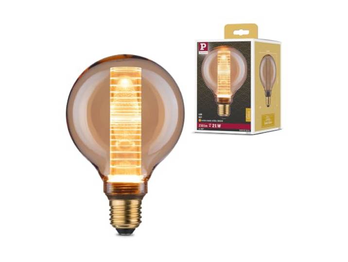 Paulmann Inner Glow Edition LED Globe E27 4W 1800K Gold