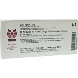 CUTIS feti GL D 12 Ampullen 10X1 ml