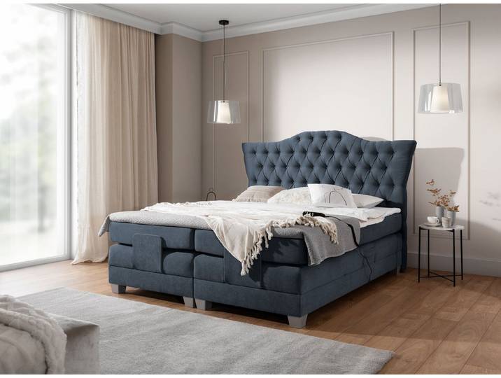yourhouse24 Boxbett London Hotelbett Elektrisch Kontinentales Bett