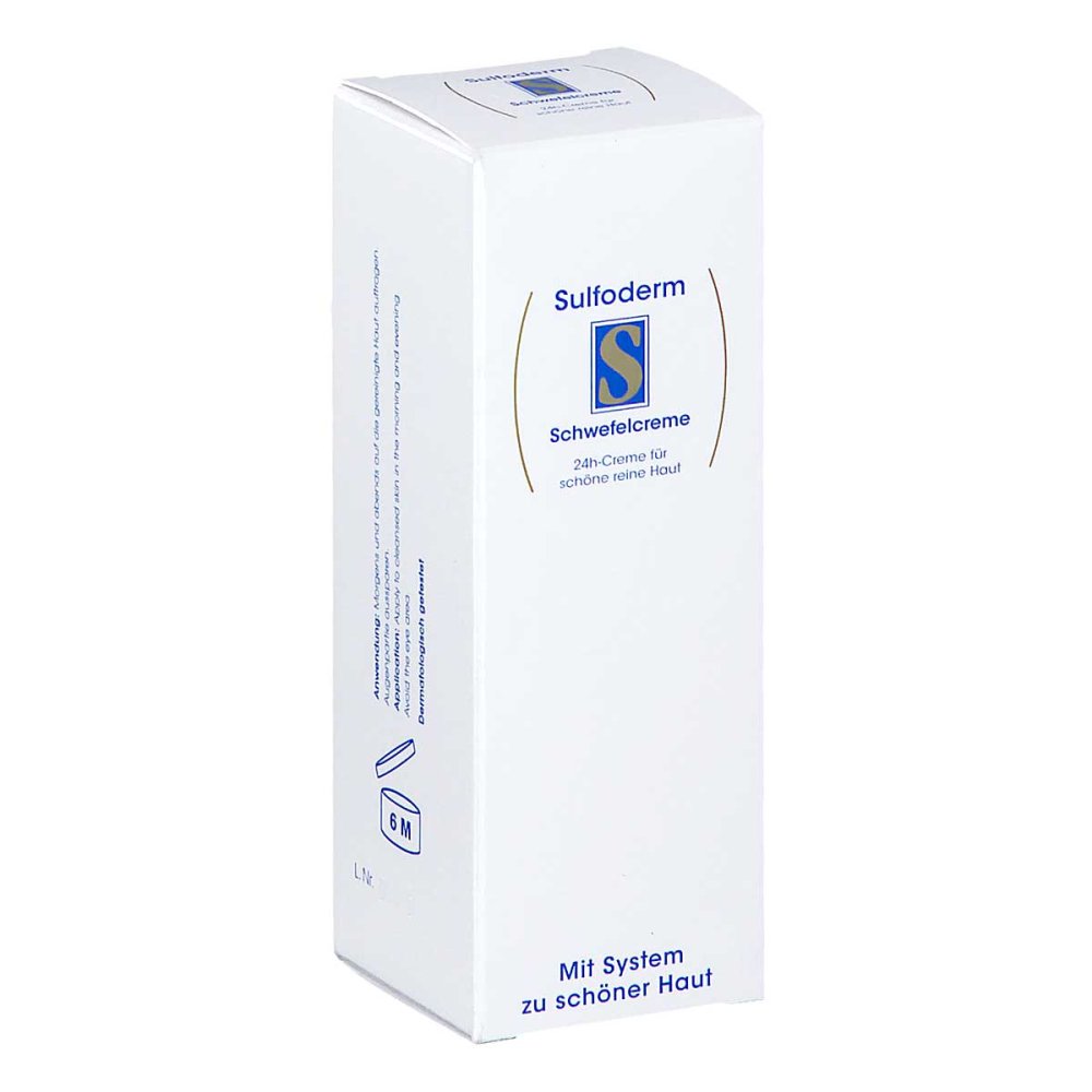 ECOS Vertriebs GmbH Sulfoderm S Schwefelcreme 20300603