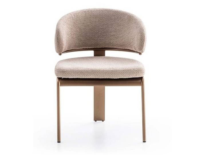 JVmoebel Esszimmerstuhl Stuhl Moderner Stil Beige Luxuriös Stilvoll Praktisch Komfort (1-tlg., 1 St)