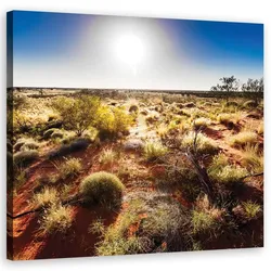WANDBILD landschaften beige