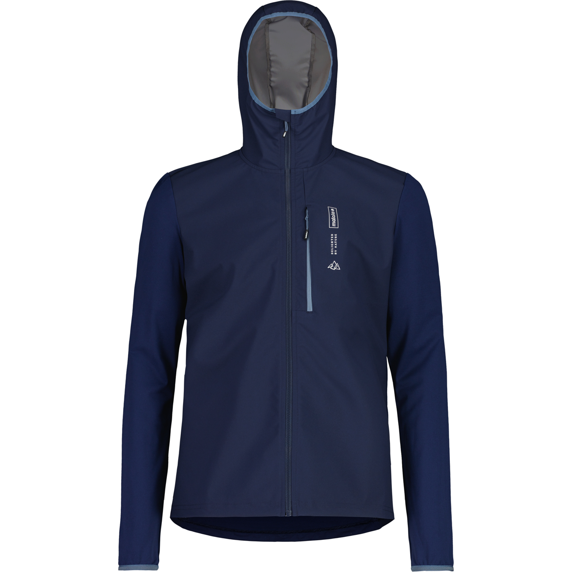 Maloja BeifussM. Herren Softshelljacke blau Größe S Langlauf Klassik | Langlauf Skating Wasserabweisend Wasserabweisend