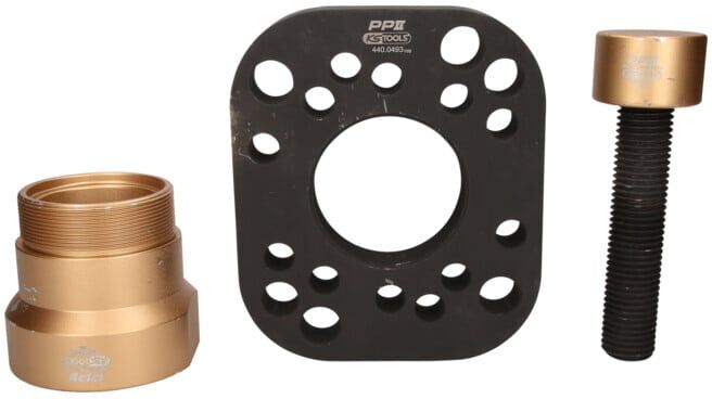 Jeu d'extracteurs de moyeu sans couronne de boulons de roue, 3 pcs KS Tools (440.0615)