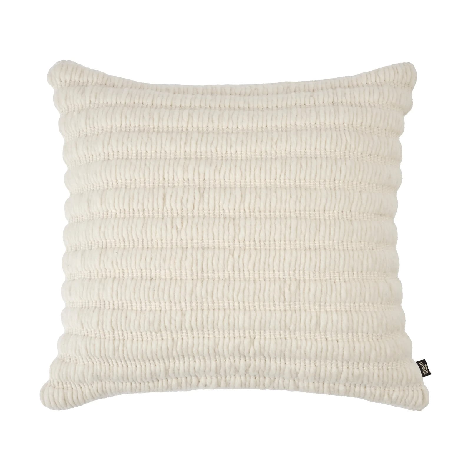 Tom Dixon Ridge kussen Natural 45 x 45 cm
