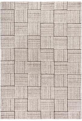 Alora Decor Wondrous Checkered Hand-tufted Wool Rug