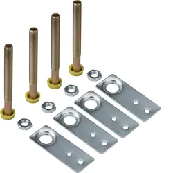 Hager EKSNS120 Nivellierset mit Länge mit 120mm für nivellierbaren Schwerlastkassette