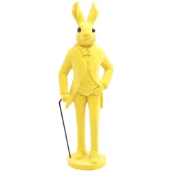 Hase FLOCKY (H 55 cm) - gelb - H 55 cm