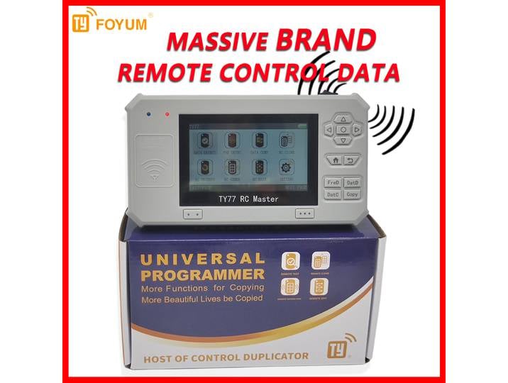 TY77 Key Master Télécommande d'identification de marque, Génére plusieurs télécommandes de marques différentes, Programmeur universel de télécommandes 2026 Nouveau