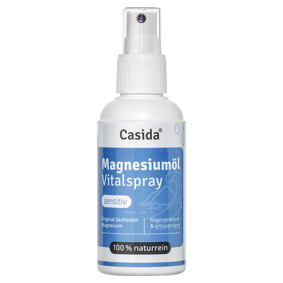 Casida GmbH MAGNESIUMÖL Vitalspray sensitiv Zechstein 100 ml 14364332