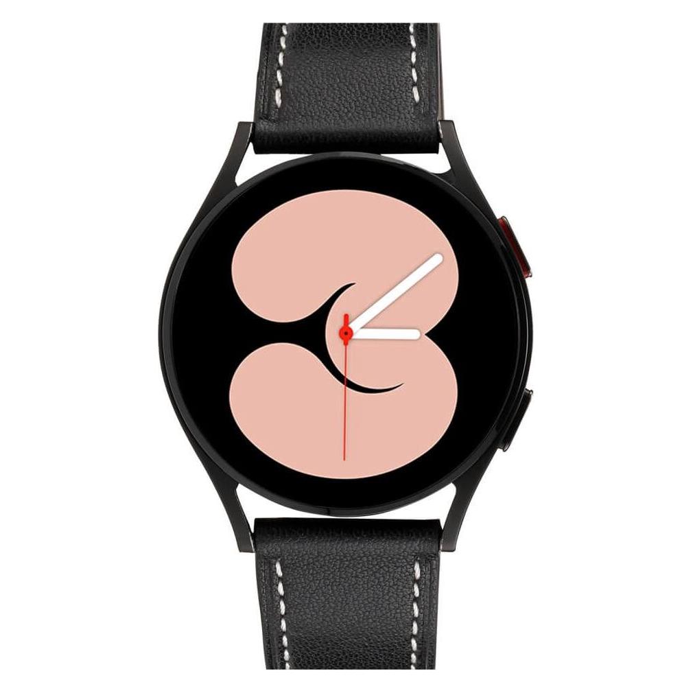 Cover-Discount Galaxy Watch 5 - Lederarmband schwarz (Kunstleder) (680604205A)