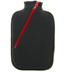 Öko-Wärmflasche 2,0 l mit Softshell-Bezug schwarz 1 St