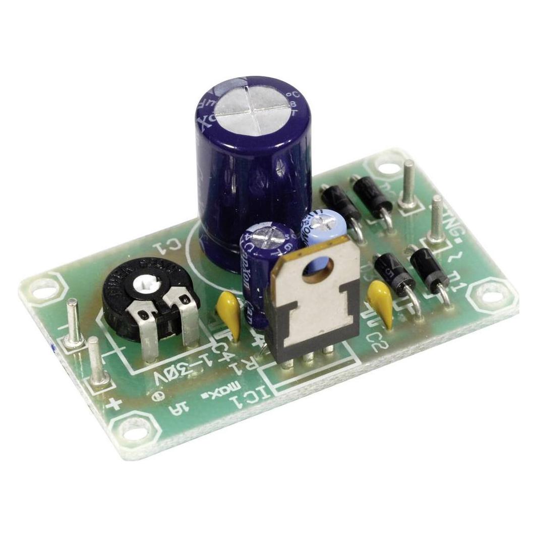 H-Tronic Spannungsregler-Platine für LM 317-T Ausgangsspannung 1.2 (115967)
